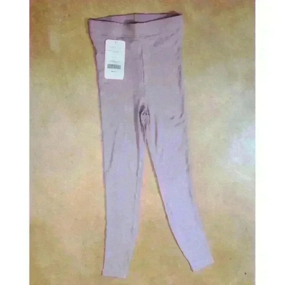 Fabletics Restoreknit High-waisted leggings Small 6 trail dust rose pink New - Picture 2 of 9